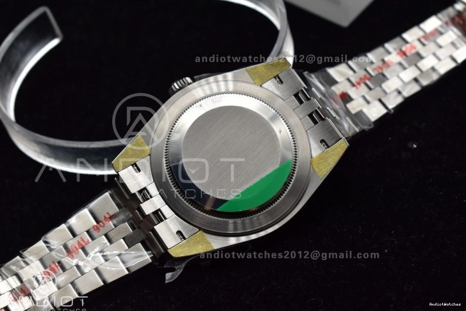 A SS Bracelet Steel Best 41 Dial Jubilee 904L 1:1 Datejust White Edition on Stick Supportive WF SS 649 0101